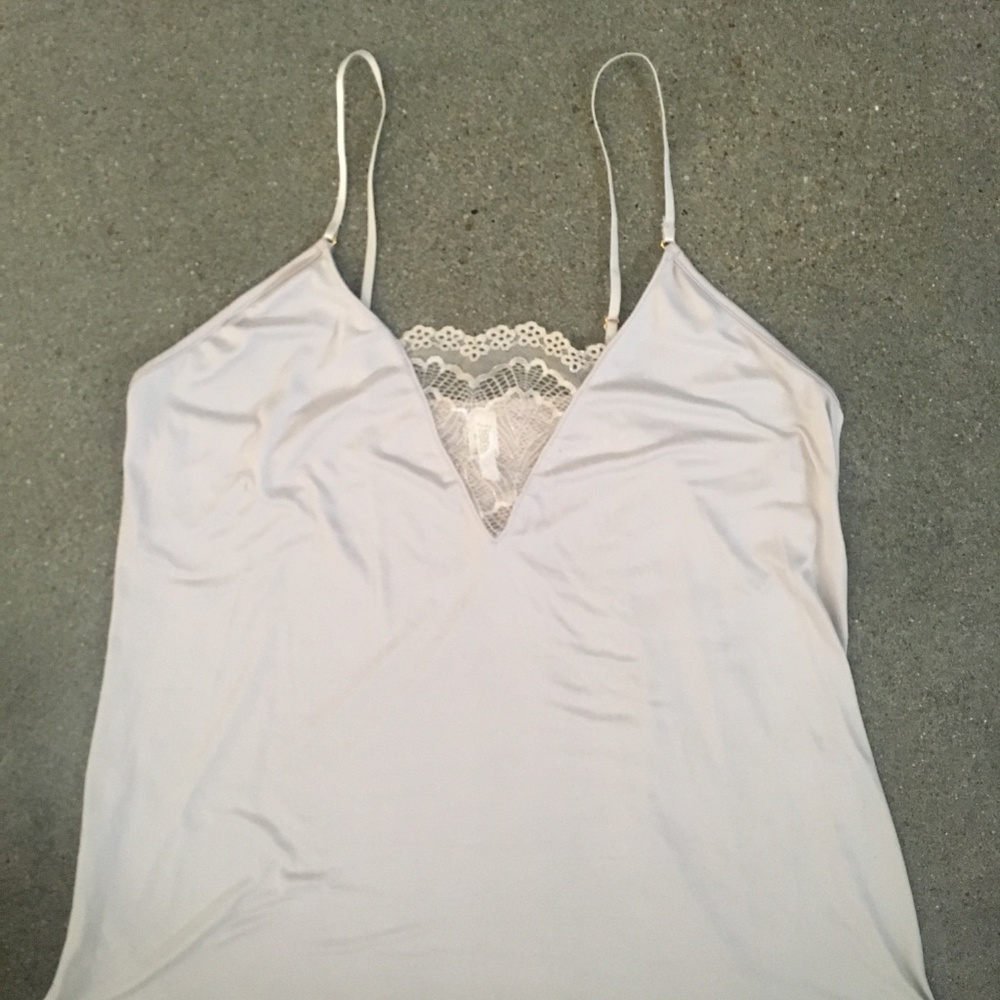 Spaghetti Strap with Lace